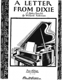 Letter From Dixie, Willard Robison, 1927