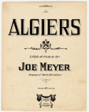 Algiers, Joseph Meyer, 1920