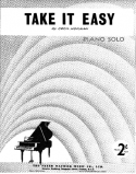 Take It Easy, Cecil Norman, 1936