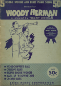 5 Boogie-Woogie and Blues Piano Solos (as played by Tommy Linehan), 1941