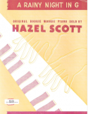 A Rainy Night In G, Hazel Scott, 1944