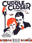 Cuddle Closer, Jack Allen; Mortimer Howard; Bernie Schwartz, 1926