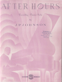 After Hours, James Price Johnson, 1923