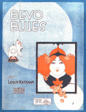 Bevo Blues, Louis Katzman, 1919