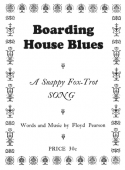 Boarding House Blues, Floyd Pearson, 1924