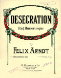 Desecration, Felix Arndt, 1914