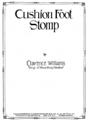 Cushion Foot Stomp, Clarence Williams, 1927