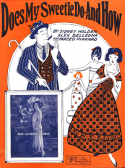 Does My Sweetie Do-And How, Sidney Holden; Alex Belledna; Maceo Pinkard, 1925
