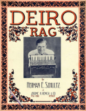 Deiro Rag, Herman E Schultz, 1913