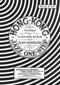 The Jazz One-Step, H. Von Holstein; Alma M. Sanders, 1917