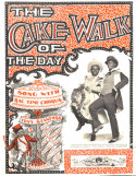 The Cake-Walk Of The Day, Tony Stanford, 1899