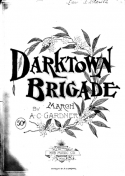 Darktown Brigade, A. C. Gardner, 1899
