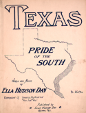 Texas, Pride Of The South, Ella Hudson Day, 1909