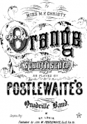 Orange Schottisch, J. W. Postlewaite, 1857