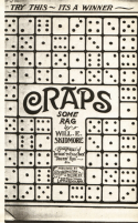 Craps, Will E. Skidmore, 1910