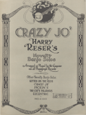 Crazy Jo', Harry F. Reser, 1922