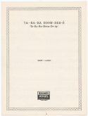 Ta-Ra-Ra Boom-Der-É, Henry J, Sayers, 1919