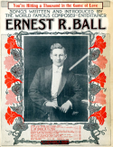 You're Hitting A Thousand In The Game Of Love, Ernest R. Ball, 1915