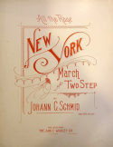 New York, Johann C. Schmid, 1895