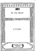 I'm Goin' Huntin', Thomas "Fats" Waller; J. C. Johnson, 1927