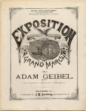 The Exposition Medal Grand March, Adam Geibel