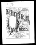 Rose Schottisch, E. Rose Besly, 1885