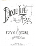 Dixie Life Rag, Frank E. Brown