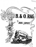 B. & O. Rag, John L. Armsey, 1916