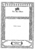 Fat Man Blues, Thomas "Fats" Waller, 1927
