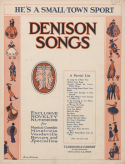 He's A Small-Town Sport, George A. Spink, 1915