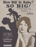How Big Is Baby? So Big!, Leo Wood; A. Fred Phillips, 1924