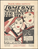 Someone Who's Got A Big Love For Me, Basil C. W. Dean, 1930