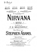 Nirvana, Stephen Adams, 1900