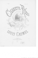 Cigarette Russe, Louis Caumel, 1892