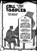 Call 'Em Toodles, Corrie Huddleston, 1921