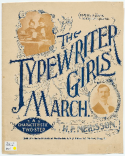 The Typewriter Girls' March, Hjalmar Frithiof Neilsson, 1897