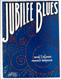 Jubilee Blues, Maurice Abrahams, 1923