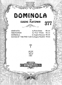 Dominola, Eugene Platzmann, 1928