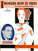 I Wonder How It Feels, Al Sherman; Al Lewis, 1930