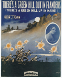 There's A Green Hill Out In Flanders, Allan J. Flynn, 1917