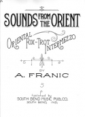 Sounds From The Orient, A. Franic, 1926