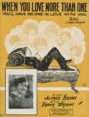 When You Love More Than One, Frank Wright, 1925