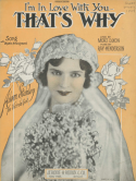 I'm In Love With You (That's Why), Ray Henderson, 1926