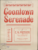 Coontown Serenade, E. A. Presser, 1899