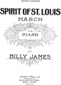 Spirit Of St. Louis, Billy James, 1927
