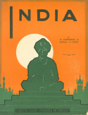 India, Albert Piantadosi; Sam H. Stept, 1919