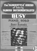 Busy, Bert Barnes, 1936