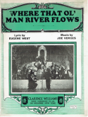 Where That Ol Man River Flows, Joe M. Verges, 1930