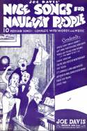 Joe Davis' Nice Songs For Naughty People, Joe Davis, 1937