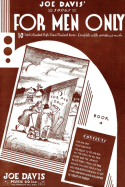 Joe Davis' Songs For Men Only, Joe Davis, 1939
